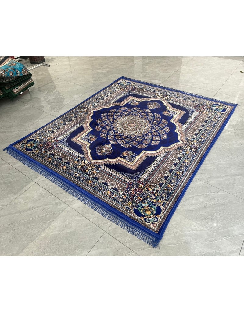 Stargold Interior Decoration Luxurious Indoor Home Floor Carpet Bedroom and Living Room Rug Anti Slip Floor Carpets, 180x200 cm, Polyester, Rectangle 
