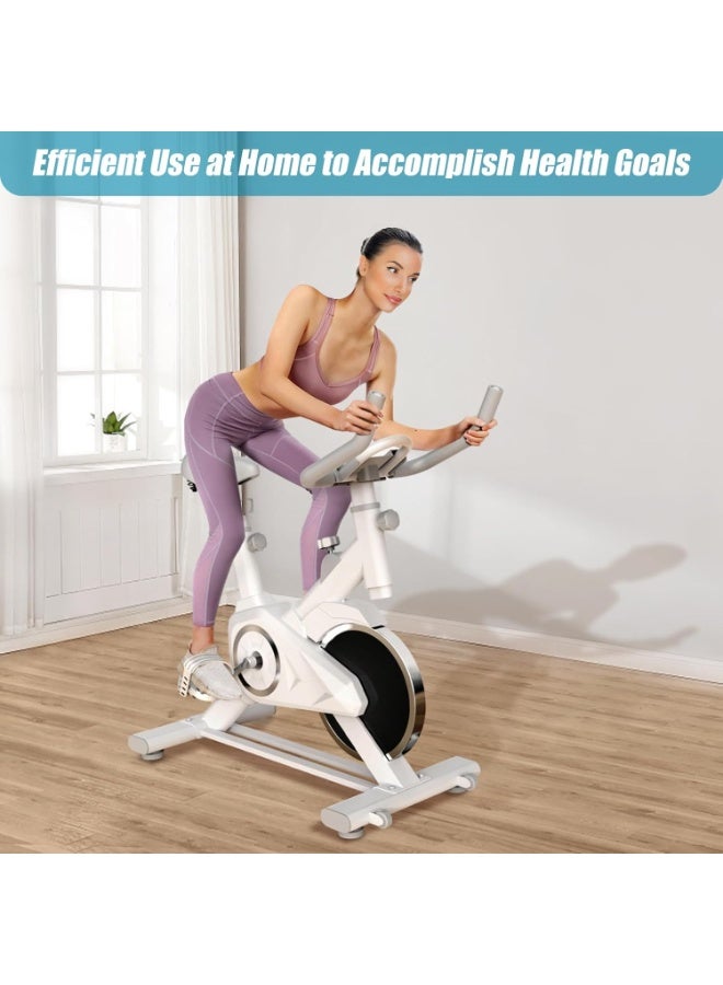 ETG Home Indoor Spinning Bike, Adjustable, Silent, with Phone Holder - Ideal for Home Fitness - Image 4