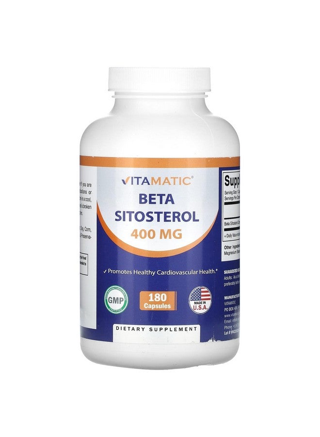 فيتاماتيك بيتا سيتوستيرول 400 مجم 180 كبسولة - Image 1