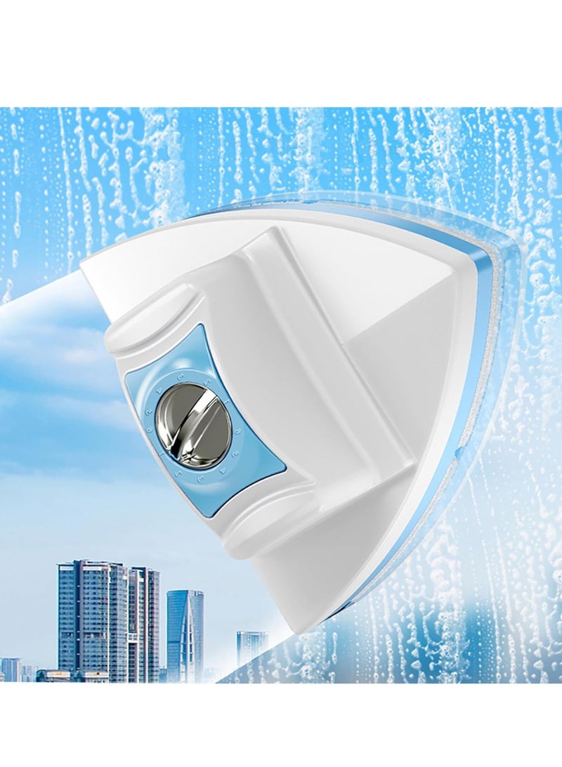 يلا جوي أداة تنظيف النوافذ المغناطيسية مزدوجة الجوانب، ممسحة زجاج قابلة للتعديل لتنظيف النوافذ الخارجية من الداخل بسمك 0.2 بوصة - 1 بوصة (5-25 مم) - Image 1