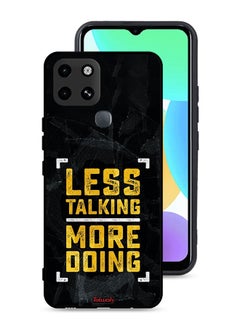 Infinix Smart 6 Protective Case Cover Less Talking More Doing