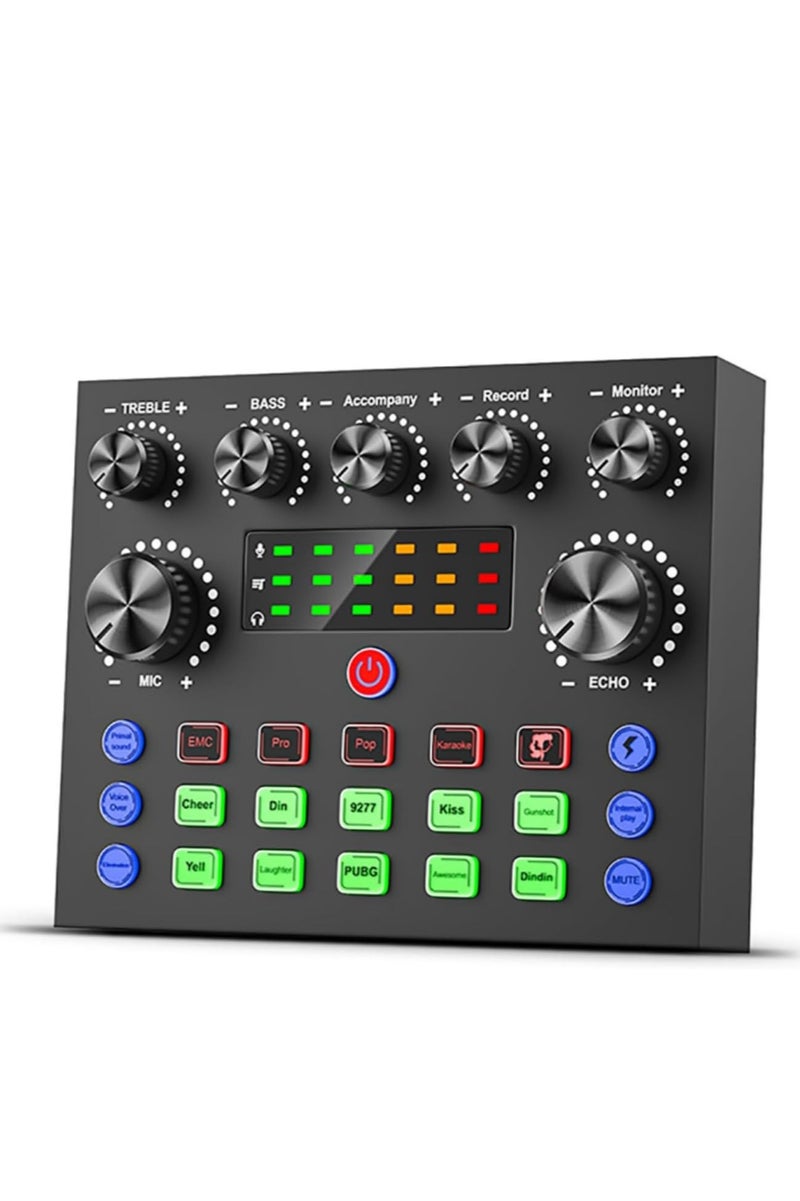 في8إس جهاز تسجيل البث الصوتي مع مبدل الصوت أو مزج البث الصوتي أو بطاقة الصوت أو واجهة مزج الصوت لألعاب الكمبيوتر أو بطاقة الصوت/المزج الصوتي المباشر مع مزج الصوت - Image 1