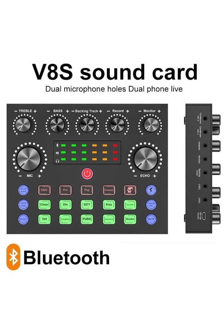 في8إس جهاز تسجيل البث الصوتي مع مبدل الصوت أو مزج البث الصوتي أو بطاقة الصوت أو واجهة مزج الصوت لألعاب الكمبيوتر أو بطاقة الصوت/المزج الصوتي المباشر مع مزج الصوت - Image 5
