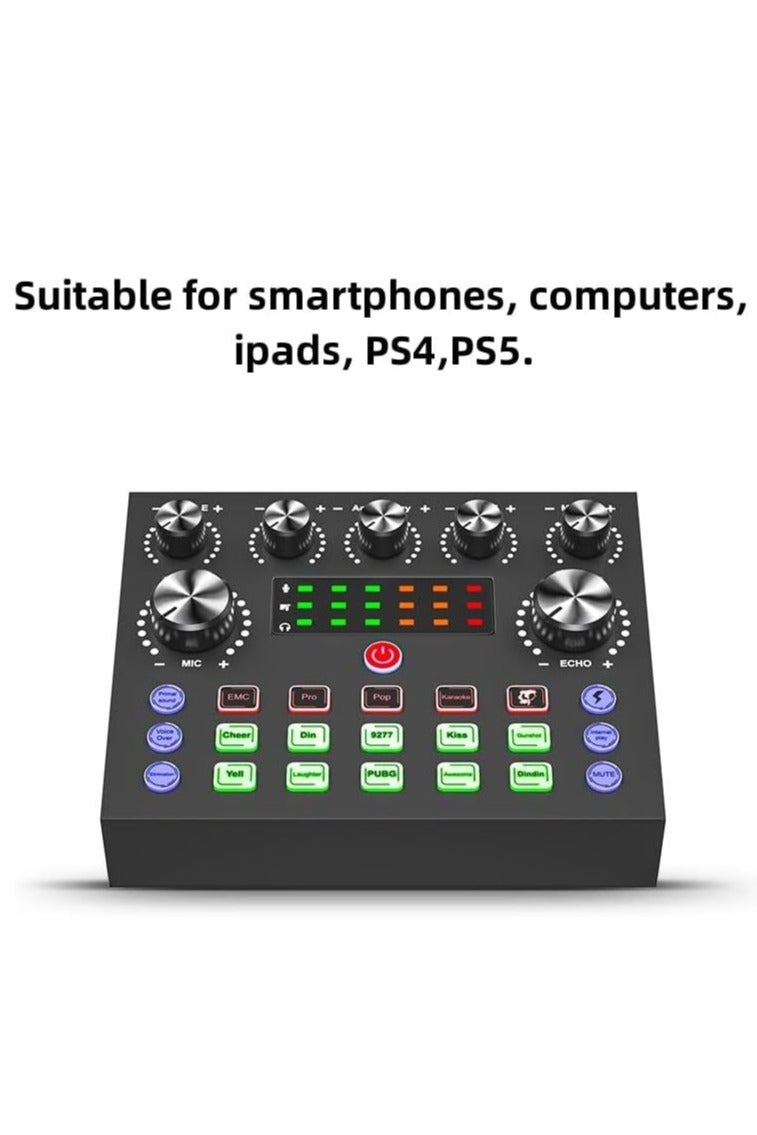 في8إس جهاز تسجيل البث الصوتي مع مبدل الصوت أو مزج البث الصوتي أو بطاقة الصوت أو واجهة مزج الصوت لألعاب الكمبيوتر أو بطاقة الصوت/المزج الصوتي المباشر مع مزج الصوت - Image 2