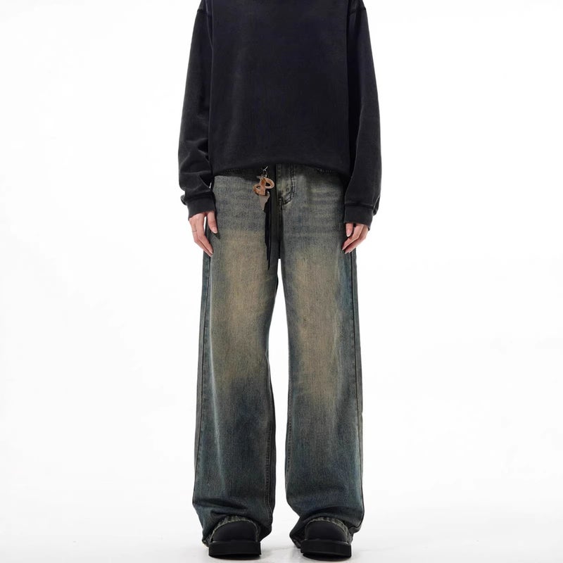 Unisex Casual Daily Denim Jeans - Image 4