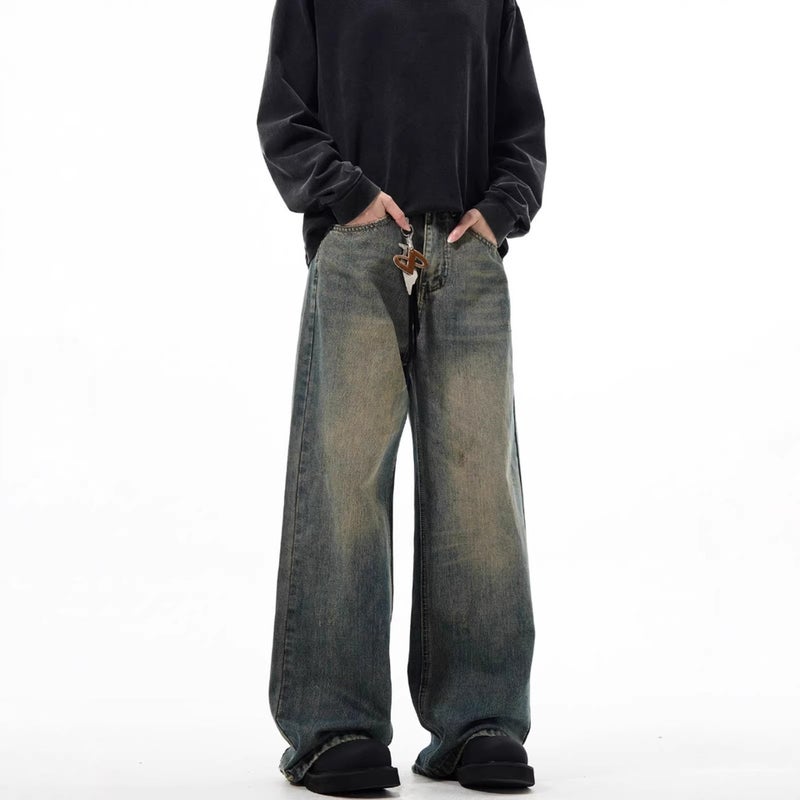 Unisex Casual Daily Denim Jeans - Image 3