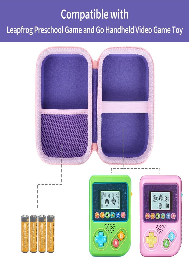Peyyargo Storage Case Compatible with Leapfrog Preschool Game and Go Handheld Video Game (Case Only) - Purple - Image 3