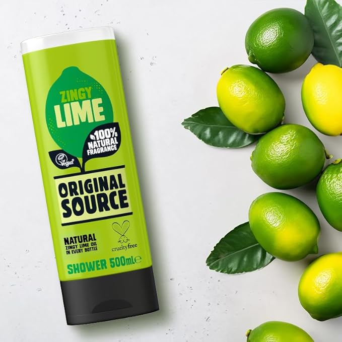 Original Source جل استحمام شجرة الشاي بالنعناع من أورجينال سورس 100% عطر طبيعي نباتي خالي من القسوة خالي من البارابين عبوة شراء بالجملة من 6 × 500 مل - Image 2