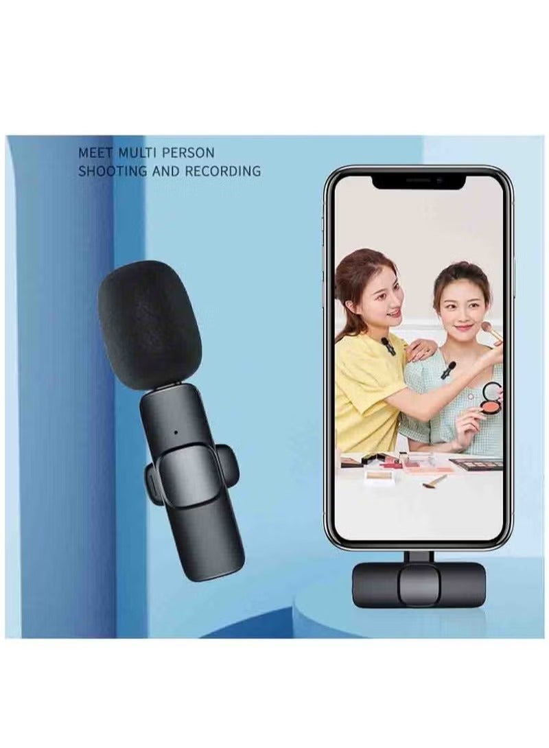Wireless Lavalier Microphone 2.4G Radio Noise Reduction For iPhone - Image 4