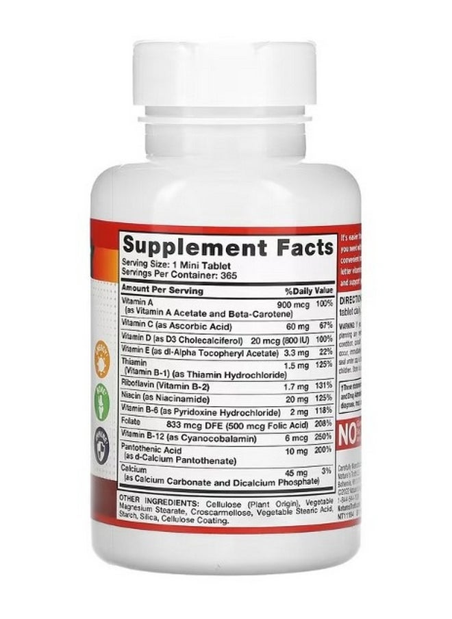 Nature's Truth One Daily Essential Multivitamin 365 Mini Tablets  - Image 2