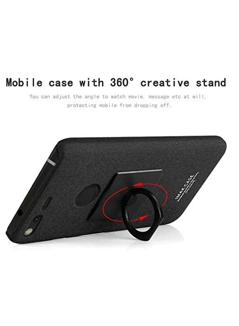 Imak Google Pixel Case Cover Cowboy Shell Hard Back Protective Cover With Ring Grip and Vehicle Hook Suitable for (Google Pixel) Black - Image 5