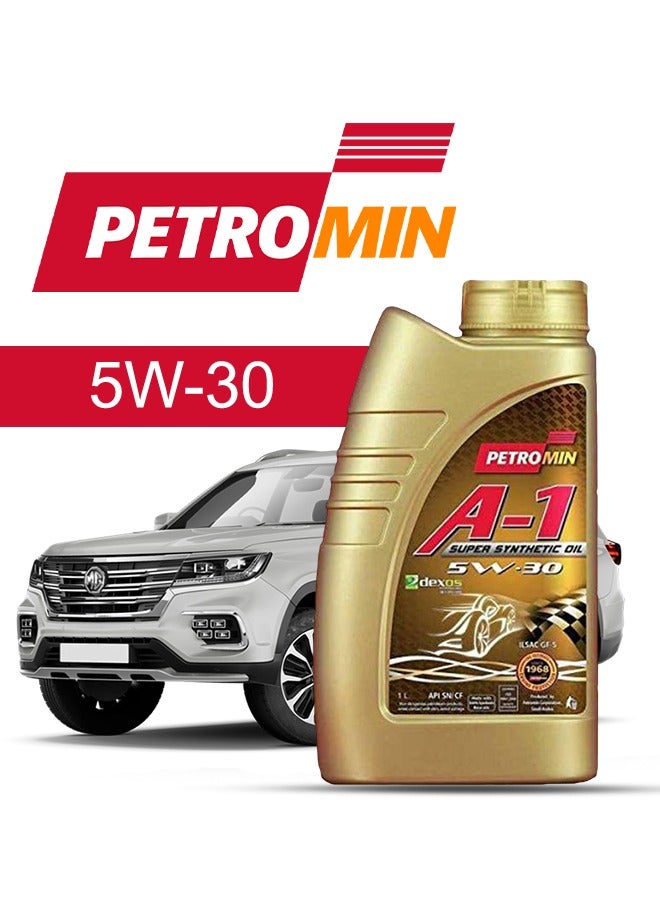 Petromin Engine Oil – For MG RX  2024 - 2020, 5 Liter,  5w30 Petromin - With Engine Oil Filter - 2020 2021 2022 2023 2024