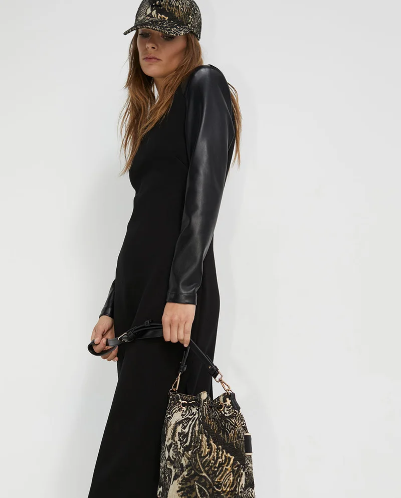 Lola Casademunt Jacquard crossbody bag
