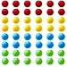 Hotusi 48Pcs Game Replacement Marbles Balls Compatible with Hungry Hungry Hippos4 Color - Image 2