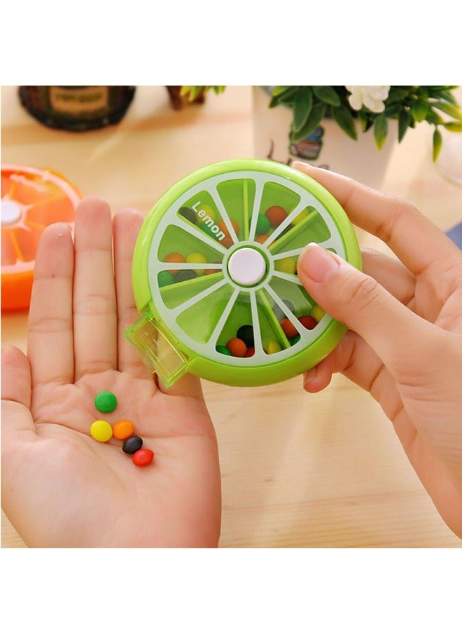 3Pcs Pill Organizer Cases Portable Travel Medicine Boxes 7 Lattice Weekly Pill Organizers Large Daily Pill Cases for Pills Vitamin Fish Oil Supplements Container - Image 3