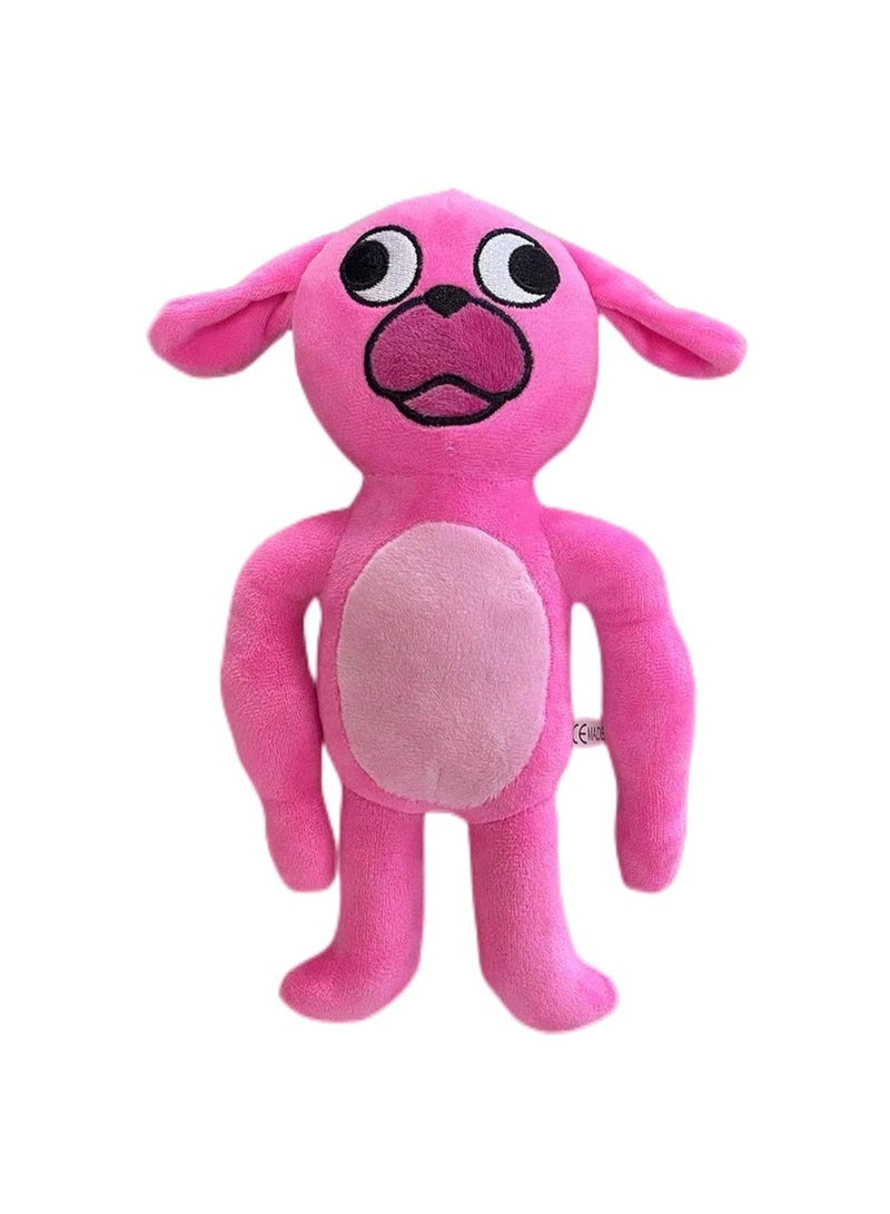 25cm Rose Red Dog Plush Toy, Banban Garden Soft Cartoon Doll Ornaments, Suitable As A Gift For Children And Relatives On Birthdays And Holidays - Image 1
