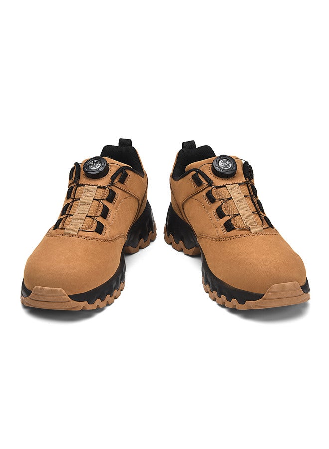 Jeep Twist Buckle】autumn/winter Couple's Outdoor Hiking Shoes - Shock-absorbing & Wear-resistant Mid-top Lace-up Trekking Shoes For Couples - Image 3