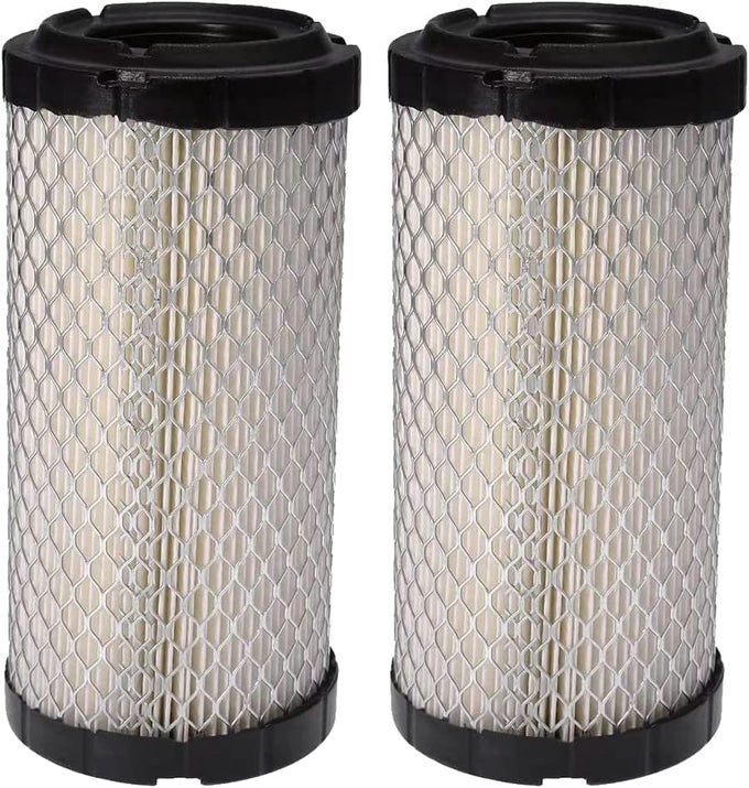 2Pack Air Filter For Kawasaki Mule John Deere M113621 Fleetguard Af25550 Donaldson P822686 Wix 546449 Napa 6449 Baldwin Pa4632 Af2555000 Replace110131290 110137029 110137048