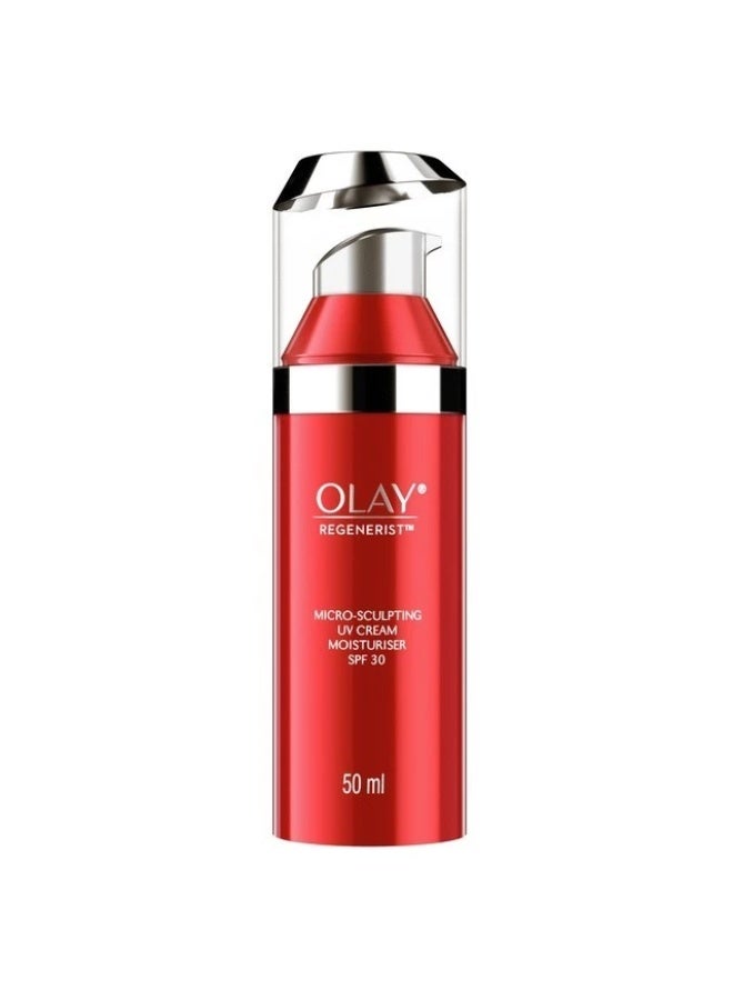 Olay Regenerist Micro-Sculpting UV Cream SPF30 50ml (Moisturizer, Skincare) - Image 2