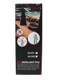 MAAGEN Maagen Lightweight Eco-Friendly Fly Insect Mosquito Repellent Fan (Black)  - Image 2