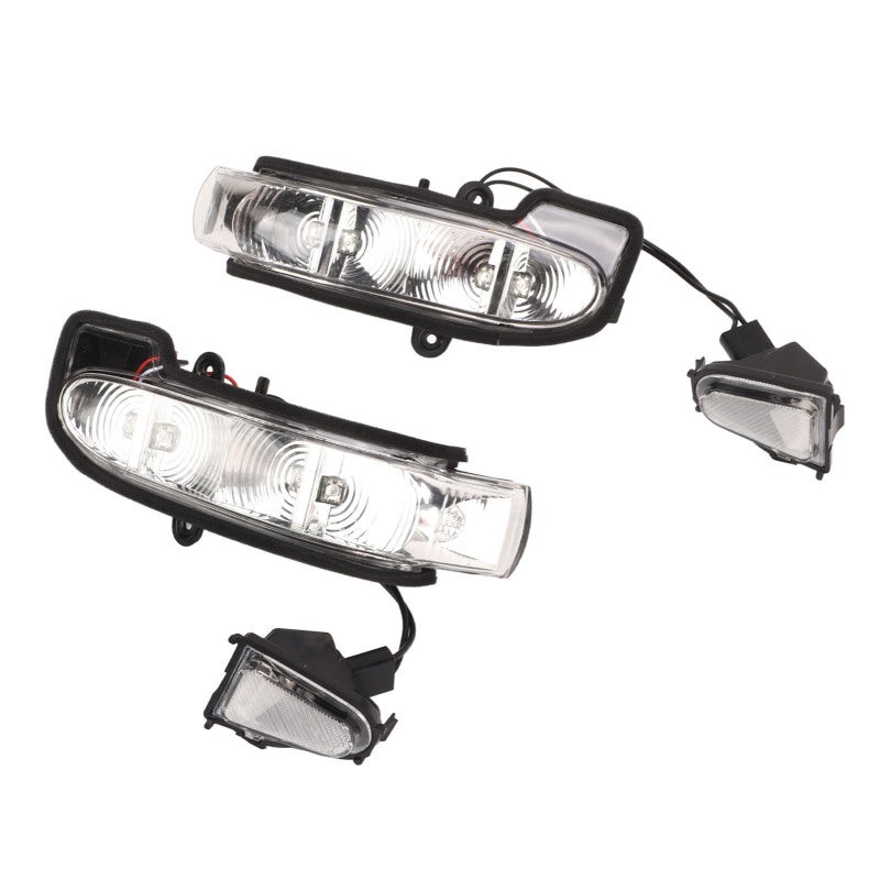 Led Side Mirror Turn Signal Light: 2PCS (OE 2038201321 2038201421) Durable ABS Material - Easy Direct Replacement Led Turn Signal Light for Benz W463 W211 E320 E500 G55 G550 - Image 2