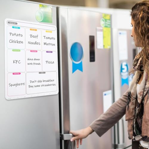 Royalkart Magnetic Weekly Planner for Fridge with 3 Marker & Duster (43 * 33 CM) - Image 5