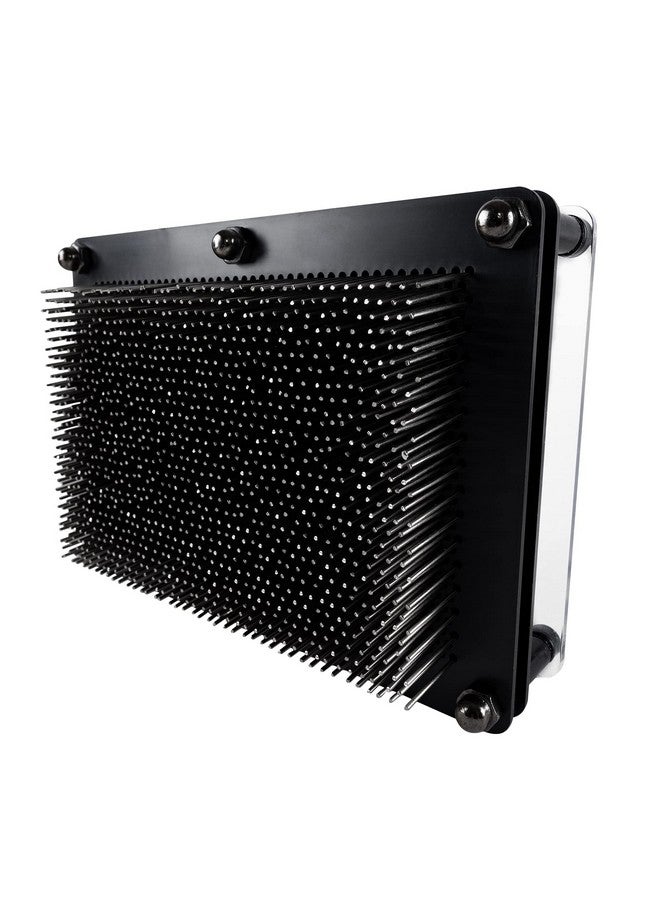 Super Z Outlet Classic 3-Dimensional Pin Art Board Metal Silver Toy for Sculptures, Children & Adults Learning Gift by Super Z Outlet® - Image 5