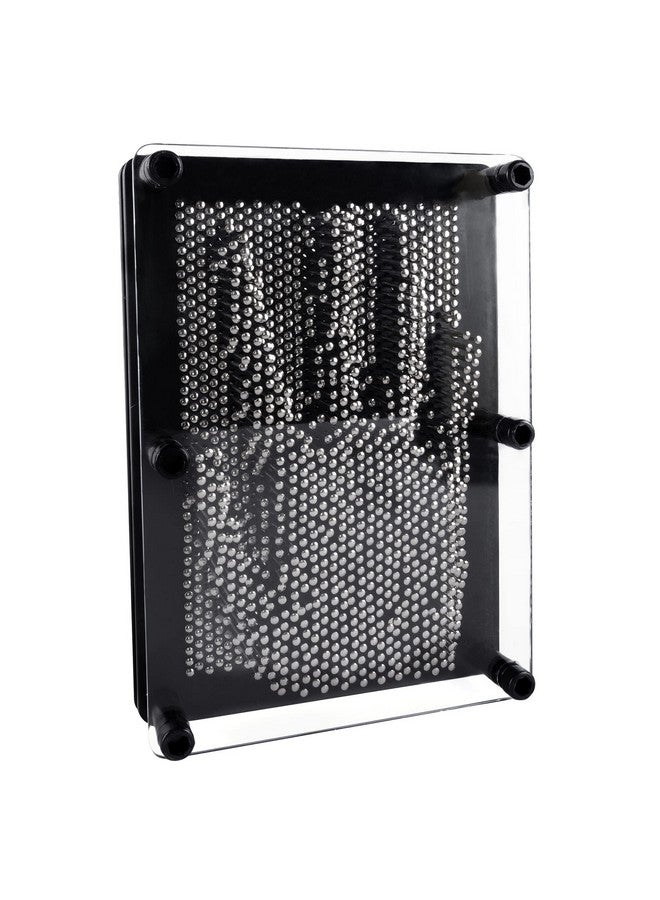 Super Z Outlet Classic 3-Dimensional Pin Art Board Metal Silver Toy for Sculptures, Children & Adults Learning Gift by Super Z Outlet® - Image 1