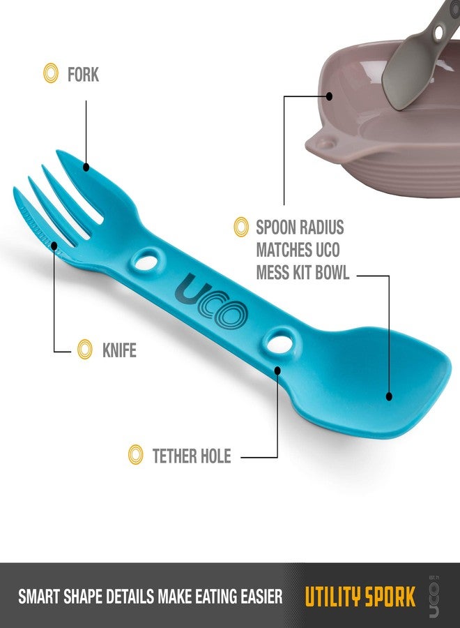 UCO Unisex's Utility Spork, Venture, 4 Pack - Image 2