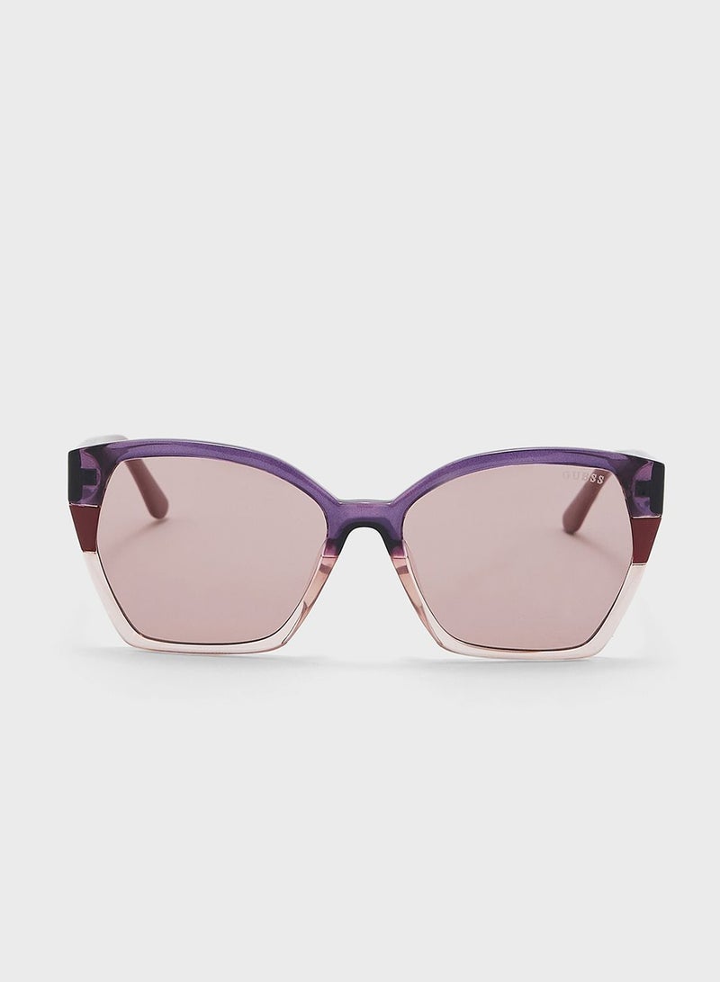 GUESS Half Frame Shape Sunglasses - Image 2
