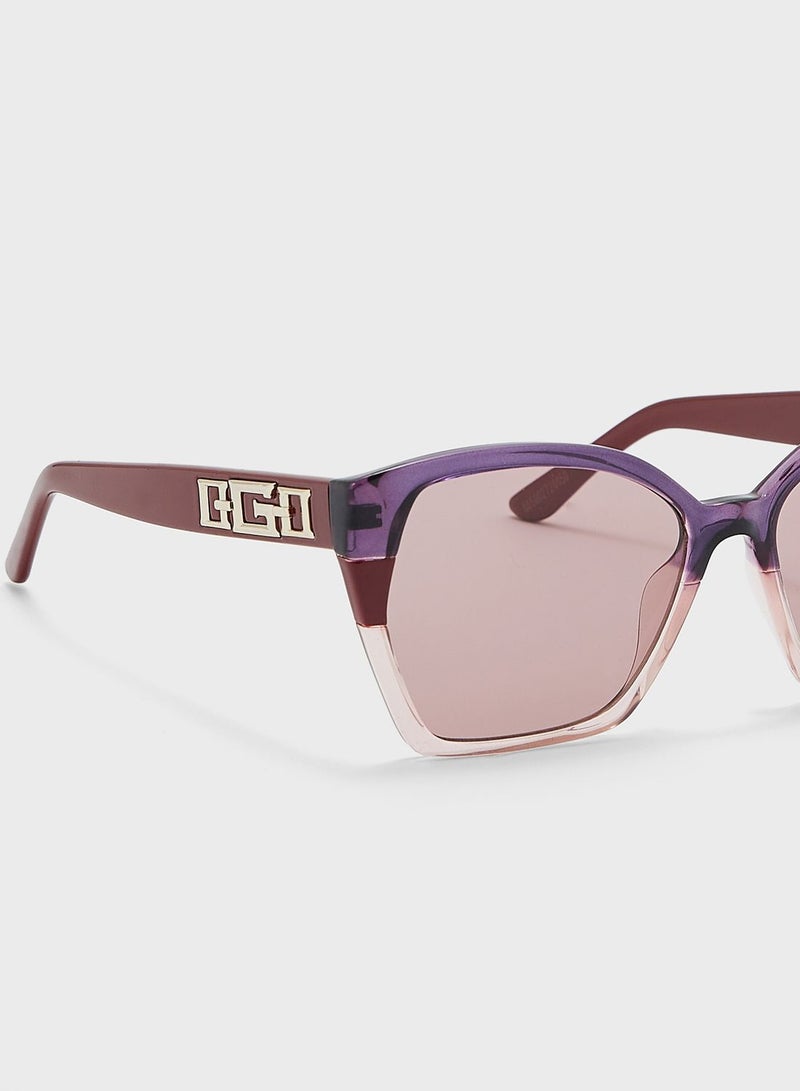 GUESS Half Frame Shape Sunglasses - Image 4