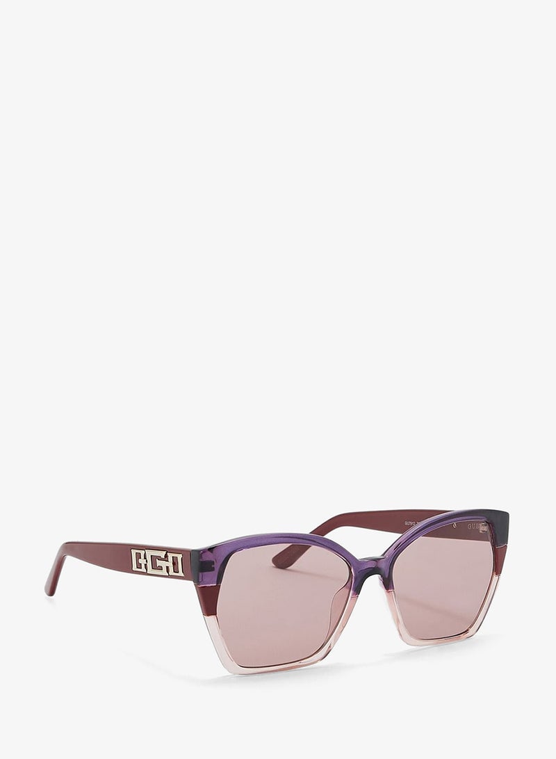 GUESS Half Frame Shape Sunglasses - Image 1