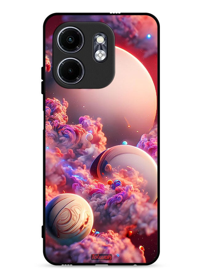 Tolwak Infinix Smart 9 4G Protective Case Cover Clouds Abstract Art  - Image 1
