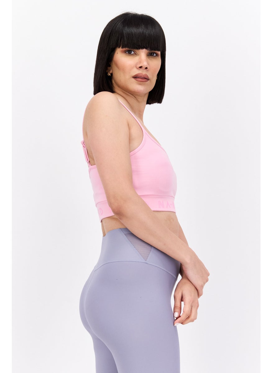 Women Scoop Neck Sleeveless Brand Logo Crop Top, Light Pink - pzsku/Z6DD00318CCDB4FC7D7FAZ/45/_/1737642582/f15209b6-99d7-433d-94c7-079cdb6d7aa9