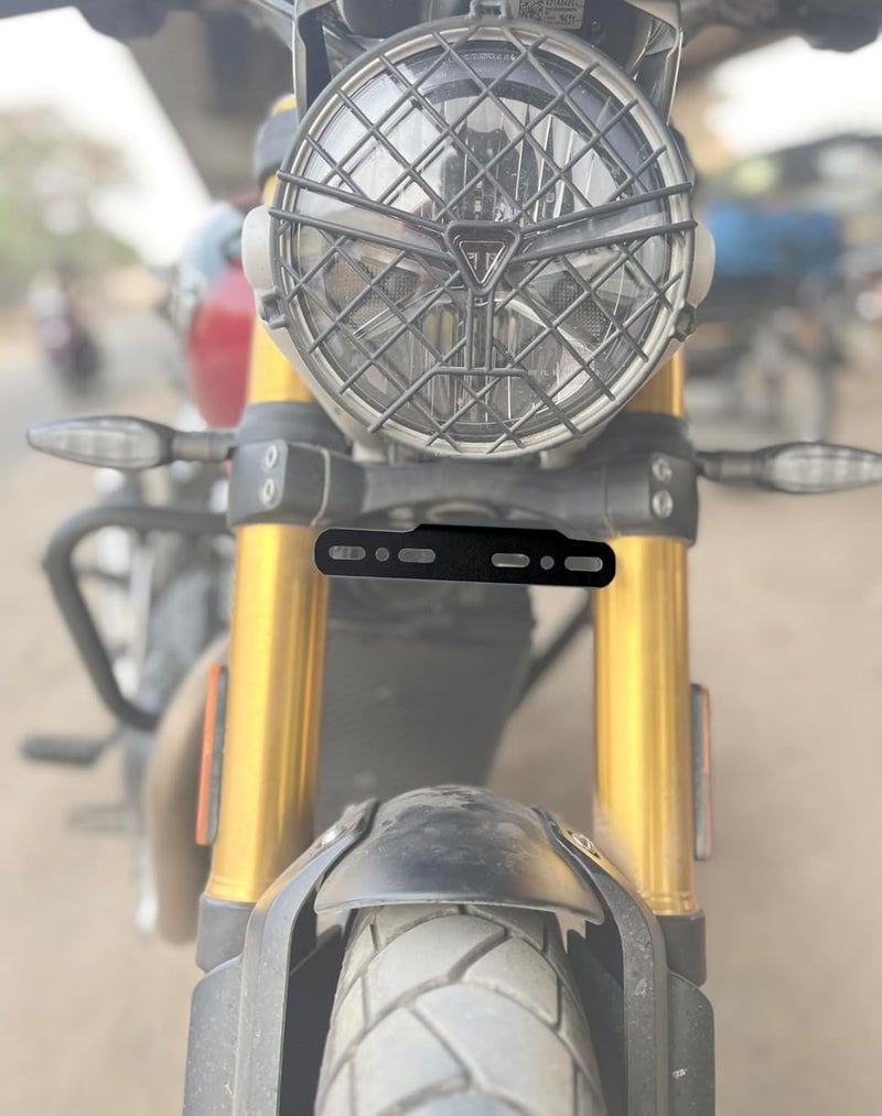 MOXZILLA Triumph Speed 400 Number Plate Relocater Also Suitable for Scrambler 400X Bikes - Image 5