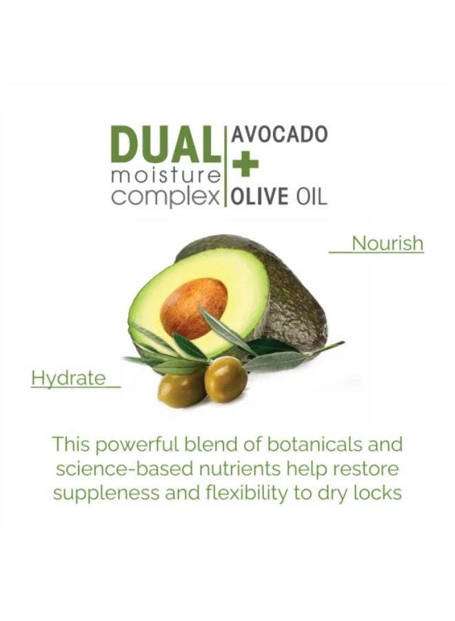 جيوفاني بلسم فائق الرطوبة للشعر الجاف والتالف بالافوكادو وزيت الزيتون - 250 مل - Image 4