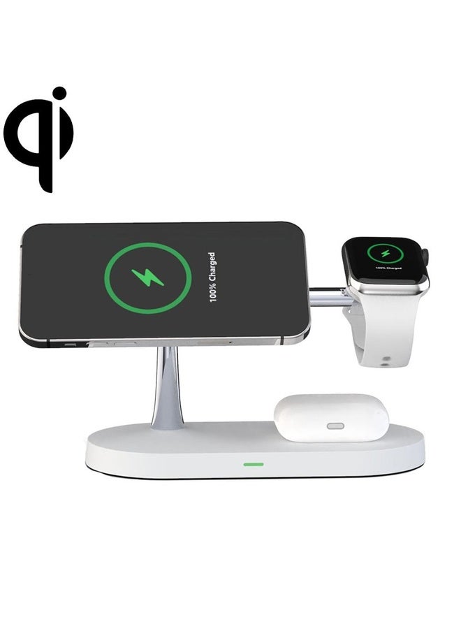 HuHa X452 3 in 1 Multifunctional 15W Wireless Charger with Night Light Function(White) - Image 1