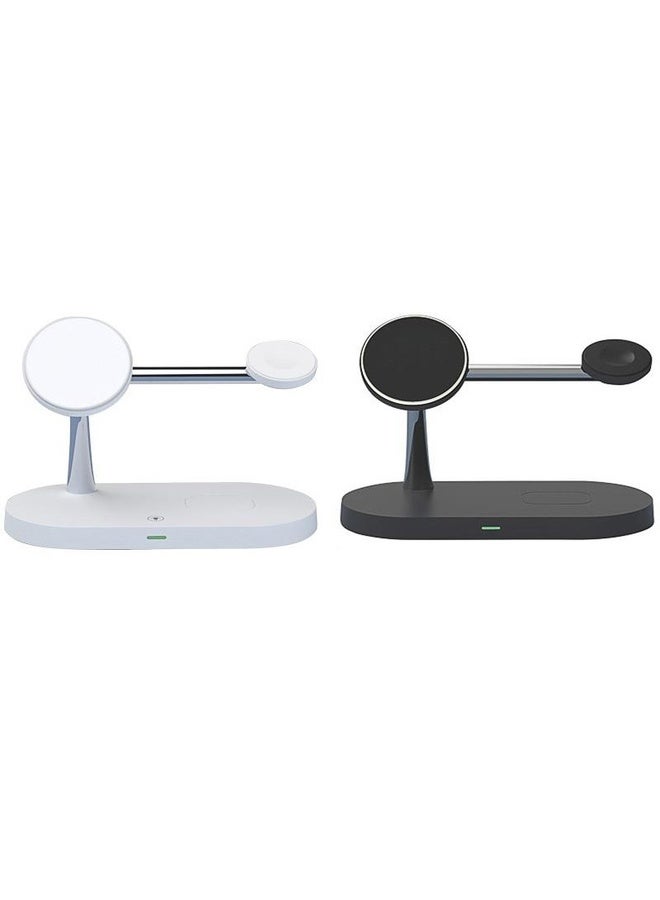 HuHa X452 3 in 1 Multifunctional 15W Wireless Charger with Night Light Function(White) - Image 2