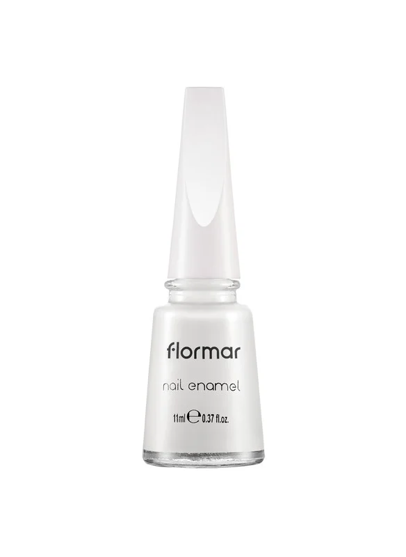 فلورمار Flormar Nail Enamel - 400 Bright white