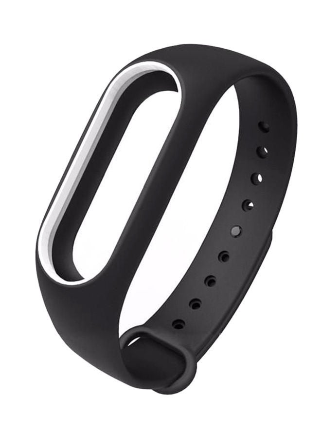 NIBEMINENT Silicone Band For Xiaomi Mi 2 Black 