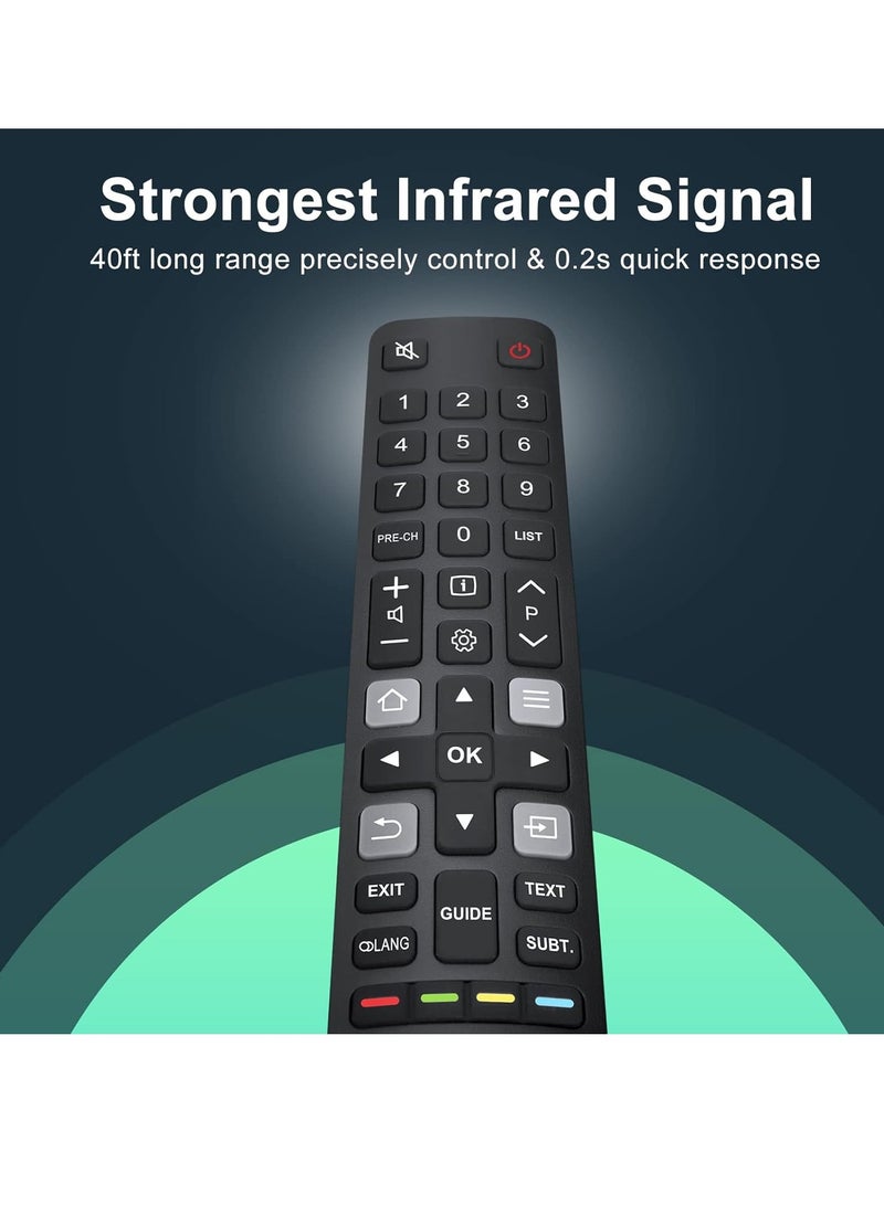 ELTRAZONE RC802N Universal Remote Control for TCL Smart Android TVs with Netflix Shortcut Key - With Battery - Image 3