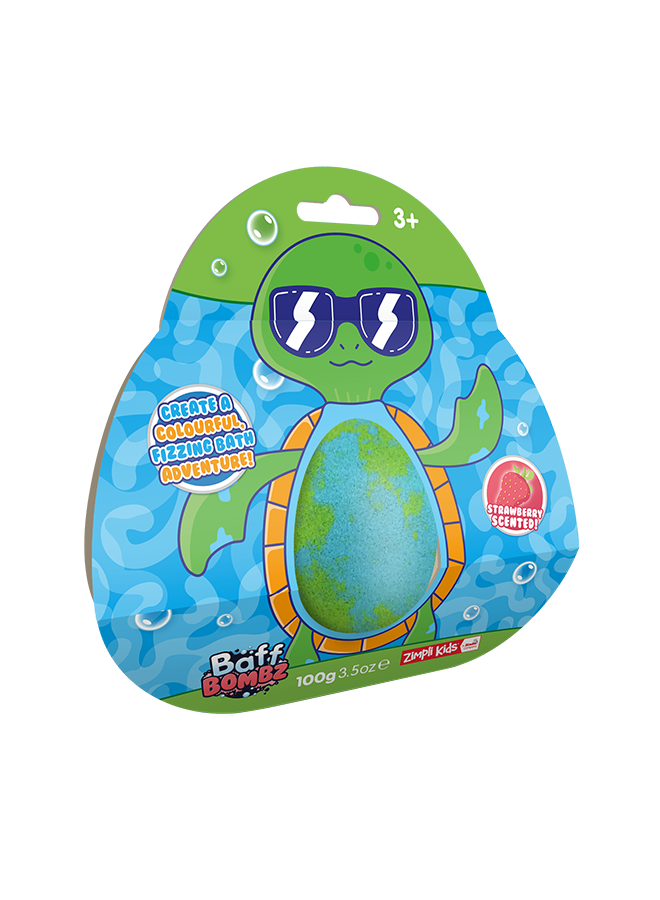 Zimpli Kids Baff Bombz Turtle, 5x100g - Image 1