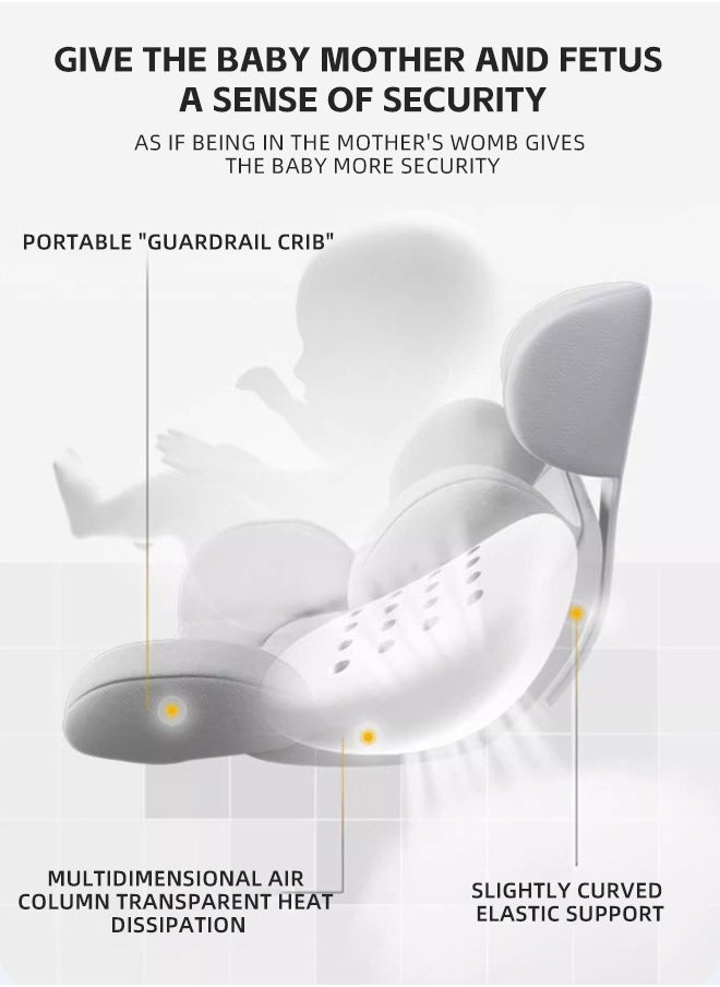 Soft Touch - Baby Carry Cot Portable Baby Car Seat With Full Body Support Soft Cushion Infant Baby Carrier Carseat and Base Removable Safety Seat For Newborn - Image 1