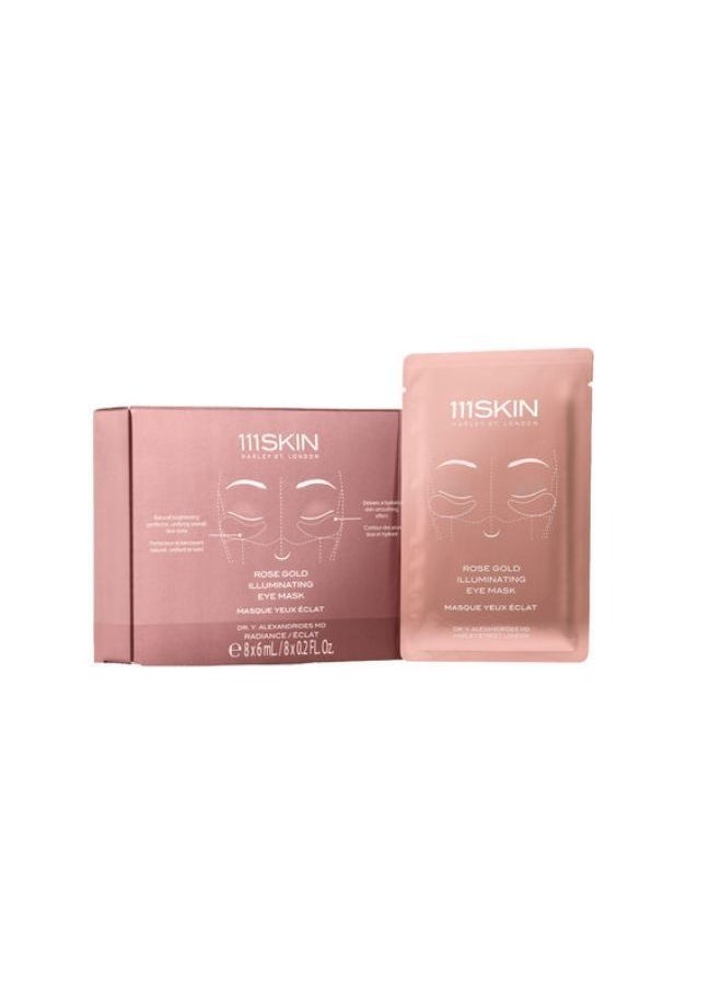 111SKIN ROSE GOLD ILLUMINATING EYE MASK BOX 