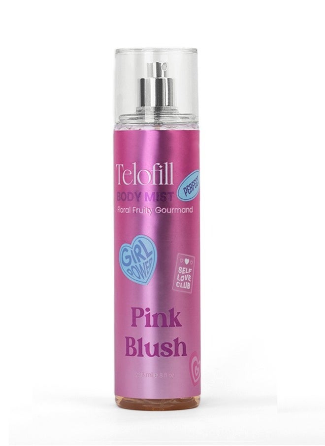 تيلوفيل معطر جسم وردي خدود 236 مل 