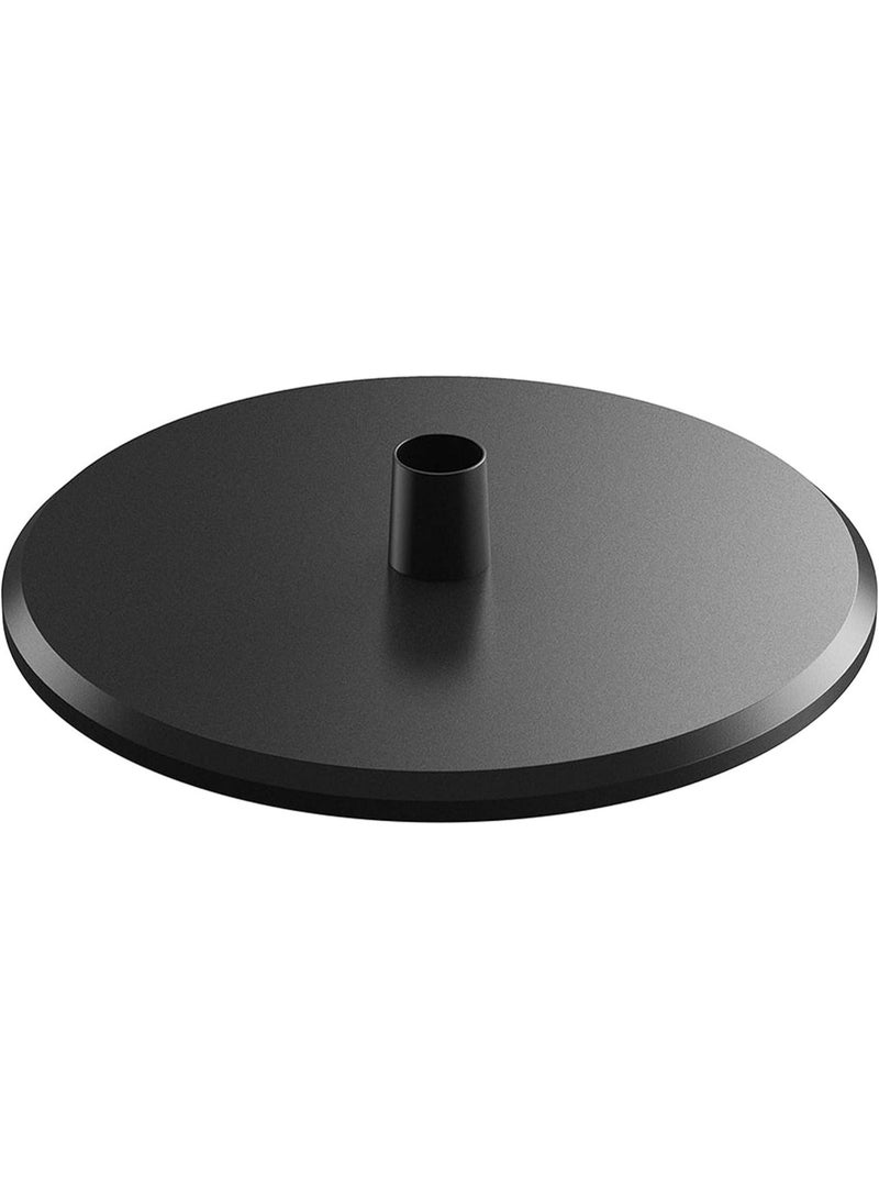 Elgato Weighted Base for Multi Mount – Heavy-Duty Round Desk Stand, Universal Compatibility, Black - Image 1