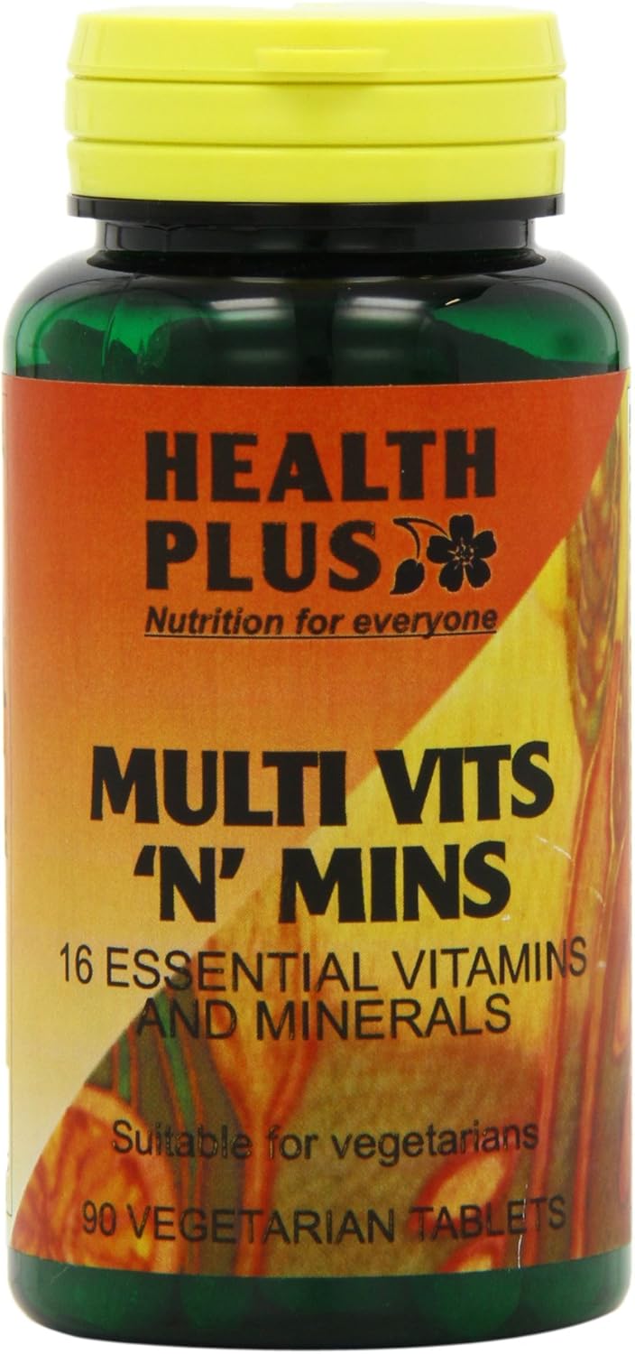 Health Plus Multi Vits n Mins Oneaday Multivitamin Supplement 90 Tablets - Image 1