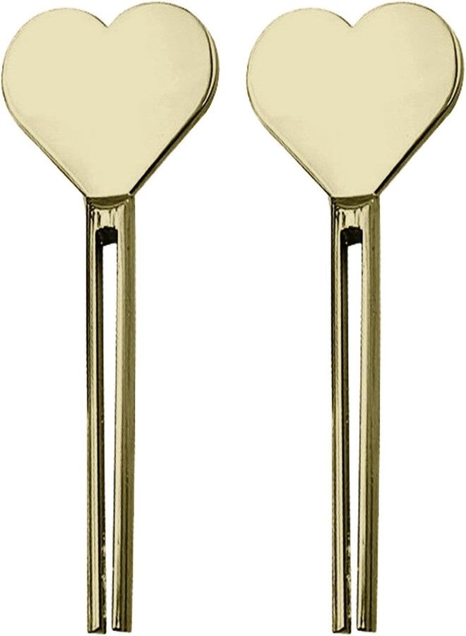 Rosojodg 2 Pcs Toothpaste Tube Key - Metal Tube Key Paste Squeezer | Stainless Steel Toothpaste Roller Tube Wringer, Tube Squeezer Key Suitable for Save Toothpaste, Creams, Paint, Cosmetic Hair Dye (Gold) - Image 1