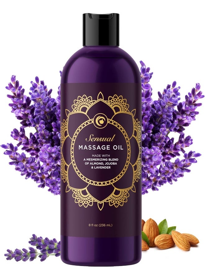 Maple Holistics Massage Oil 8oz - Image 1