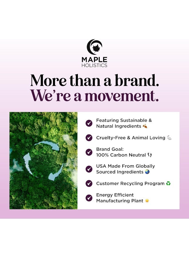 Maple Holistics Massage Oil 8oz - Image 2